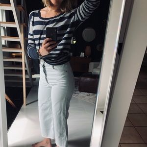 Kenar striped slouchy sweater